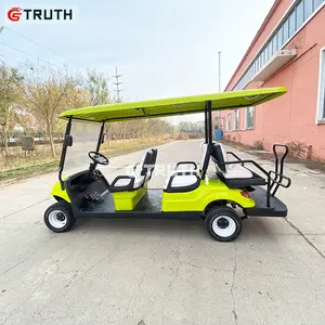 Nouveau modèle de voiture de Golf électrique tout-terrain, confortable, pliable, pour les clubs de tourisme, la chine, l'europe, 4 et 6 places