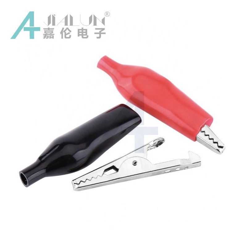 Электрический зажим JIALUN, 1,41 дюйма/36 мм, никелированный зажим типа крокодил, зажимы типа крокодил