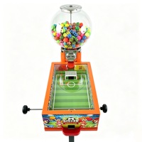 Nouvelle machine distributrice de balles rebondissantes de style football avec fonctionnement par pièces/jetons