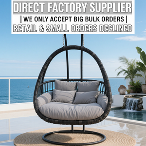 Professional Manufacturer: Architectural Double-Seater Hollow Rattan Chair <b>for</b> Luxury Resort & Commercial Project - OEM/ODM - Product Image 2