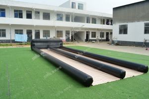 Jeu de piste de bowling humain géant sur mesure jeu de bowling gonflable intérieur extérieur pour les familles amis pour les parcs Trampoline Parks - Product Image 6
