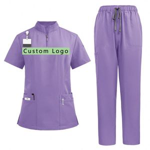 Soft & Durable Hospital Work <b>Clothes</b> for Staff Customized Unisex <b>Scrub</b> Suits Medical And Industrial Use Medical <b>Scrubs</b> Sets - Product Image 1