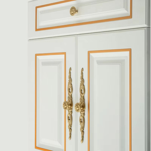 Modern Luxury <b>Gold</b> Copper Cabinet Knobs and <b>Pulls</b> Durable Dresser <b>Drawer</b> Handles for Hotel Bedroom Wardrobe Furniture Hardware - Product Image 3