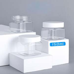 68 diş 150ML 5oz plastik kavanozlar mum kavanozu vücut tereyağı dudak balsamı krem kozmetik ambalaj kapları kapak fırçalayın kozmetik <span class=keywords><strong>Pl</strong></span> - Product Image 1