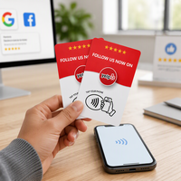 Carte intelligente sans contact personnalisée NFC RFID ISO, étanche, pour restaurant, commerce de détail, événement