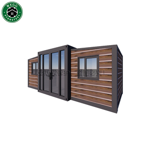 Maison préfabriquée en conteneur de 2 à 3 chambres, extensible, construction rapide, villa mobile, maison en panneaux sandwich, vente en gros - Product Image 1