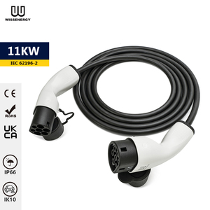 Fábrica OEM ODM 16A 11KW Modo 3 Vehículos eléctricos 3 fases AC <span class=keywords><strong>Schuko</strong></span> <span class=keywords><strong>a</strong></span> <span class=keywords><strong>Tipo</strong></span> <span class=keywords><strong>2</strong></span> EV <span class=keywords><strong>Cable</strong></span> de carga - Product Image 2