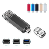 Clé USB promotionnelle haute vitesse en plastique, USB 2.0 Type-C, nouvelle clé USB personnalisable avec logo, directement de l'usine