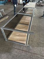 Cadre en alliage d'aluminium Bâche en PVC Temporaire Bureau Entrepôt Ecran solaire 6X12m Extérieur Imperméable Sans fenêtre Tente pour le commerce