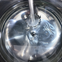 Homogénéisateur de dentifrice en acier inoxydable, machine de fabrication d'émulsifiant sous vide à cisaillement élevé pour laboratoire cosmétique