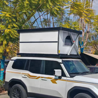 Luxuriöses Automatisches Hartschalen-Dachzelt mit Fernbedienung für SUV und LKW Camping
