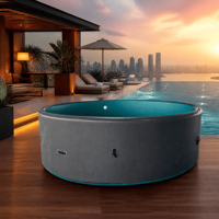 Piscine gonflable pour adultes de taille personnalisée, facile à installer, pour jardin et cour arrière