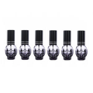 HBC Cosmetic <strong>Bottle</strong> 8ML <strong>Glass</strong> Empty Colorful <strong>Skull</strong> <strong>Glass</strong> Spray Perfume <strong>Bottles</strong> Mini Travel <strong>Bottle</strong> - Product Image 1