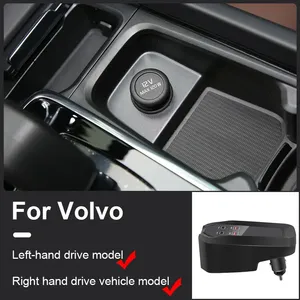 Station d'accueil pour voiture Vtear, hub de charge rapide Type-C, accessoires de décoration intérieure pour Volvo XC60 S60 V60 S90 <span class=keywords><strong>V90</strong></span> XC90 - Product Image 3