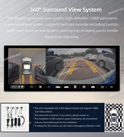 UIS 7865 2400*900 12.3\" Sistema Multimedia de Radio para Auto Android 14, Pantalla 2K, Carplay, 4G, DSP, Reproductor de Audio y Video para Auto Universal