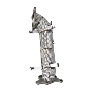 ท่อไอเสียแบบ Vortex Heat Shielded Downpipe สำหรับ Honda Civic Type R FL5 FK8 2.0T รุ่น Performance Racing - Product Image 1