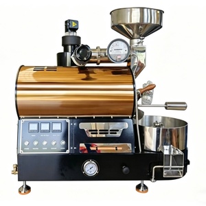 Torréfacteur à café économique 1kg 2kg 3kg 5kg, <span class=keywords><strong>gaz</strong></span> et électrique, pour café en grains entiers décaféiné torréfaction moyenne, idéal pour les cafés en démarrage - Product Image 1