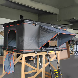 Hard Roof Top Tent 4 Person Aluminum Rugged up Hard Roof Top Tent Box Rooftop Car Roof Top From China - Product Image 2