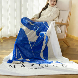 Mantas de Franela de Poliéster Suaves y Cálidas Personalizadas al por Mayor para Uso en el Hogar y Viajes en Invierno - Product Image 2