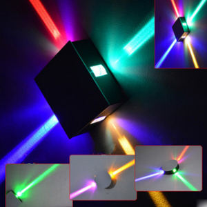 Applique murale étoile croisée, motif rayon lumineux, thème galerie, vestibule, efficacité lumineuse, effet lumineux, lampe murale - Product Image 3