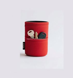 Manchons isothermes vierges pour canettes de bière, en néoprène pliable, pour sublimation, vente en gros, pour canettes de soda et bouteilles, couleur unie - Product Image 4