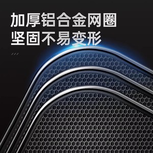 Fishing Cage Nylon Mesh Aluminum Alloy Wire Quick Dry High Strength Fish Basket Bag Square Shape - Product Image 4