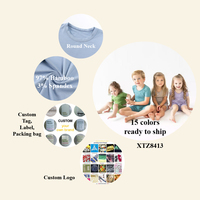 Pigiama Estivo Personalizzato in Bambù per Bambine, Set 2 Pezzi Top + Pantaloncini, Abbigliamento per Bambini e Bambine, Vendita all'Ingrosso