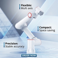 Bras de robot collaboratif articulé à 6 axes, Cobot haute capacité de charge pour des opérations industrielles polyvalentes et de précision