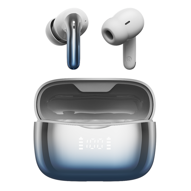 HE-008E True TWS Wireless Earbuds ANC Active Noise Cancel Bluetooth 5.3 Stereo Headphones with Microphone or HD Phone LED