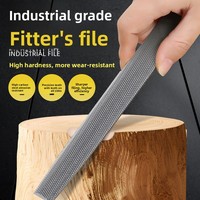 Lime semi-circulaire industrielle directe usine 4-18 pouces T12 en acier à haute teneur en carbone pour mécaniciens, à granulométrie grossière/moyenne/fine, pour métaux non ferreux