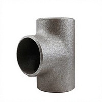 Té égal en acier au carbone forgé SCH40 SCH80 STD avec raccord à souder pour pipeline