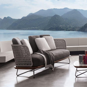 Meubles d'extérieur de jardin sans accoudoirs, chaise de relaxation, Style américain, avec repose-pieds, moderne, 1 Set - Product Image 4