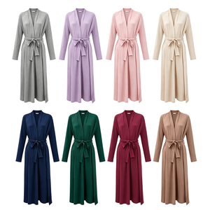 Robe de <span class=keywords><strong>nuit</strong></span> de luxe Hongbo <span class=keywords><strong>pour</strong></span> femmes, confortable et respirante, peignoir <span class=keywords><strong>pour</strong></span> adultes, robe de <span class=keywords><strong>nuit</strong></span> personnalisée à manches longues <span class=keywords><strong>pour</strong></span> femmes - Product Image 3