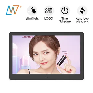 11.6inch video or picture playing digital loop video player with USB port