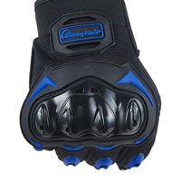 Furygan AFS 6 Gants de course à cinq doigts pour hommes en cuir de fibre de carbone Moto Bicyclette Moto Gants d'équitation pour la moto