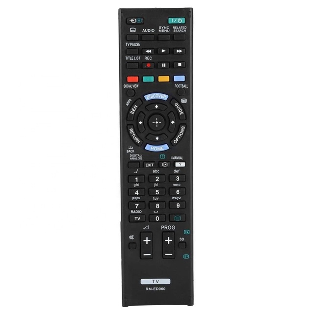 Universal Remote Control Replacement Remote Controller LED TV Remote Control Suitable for Sony RM-ED060