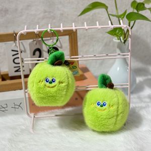 Mainan boneka buah lucu, warna-warni boneka buah lembut Mini alpukat oranye boneka untuk anak-anak gantungan kunci liontin tas tangan - Product Image 6