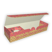Boîtes en papier personnalisables avec emplacements pour sauce, plateaux en papier pour recettes, cônes et emballages pour churros