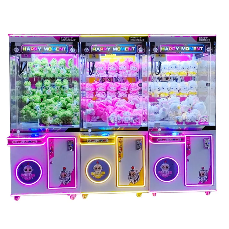 Hot Selling Factory Direct Supply Plush Doll Crane Machine Playground Game Center Coin Operated Crane Claw Machine For Sale