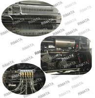 Machine à tricoter circulaire automatique informatisée Rimata pour gants, calibre 7G/10G/13G, puissance 300W, 220V monophasé, 360 pièces