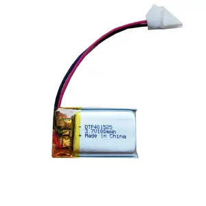 סוללות li-פולימר סיטונאות 501525 602515 401525 3.7v 100mah 150mah 190mah סוללת ליתיום קטנה ליתיום ליפו