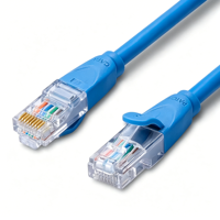 Câble réseau RJ45 Cat6A Cat8 à transmission rapide et ininterrompue, forte stabilité pour les serveurs de données