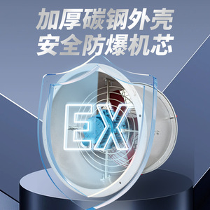 Explosion Proof Axial <b>Fan</b> BT35-11-3.15 28 In Duct <b>Fan</b> 380V Aluminum Alloy Motor Ball Bearing - Product Image 4