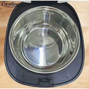 Olla Interior de Acero Inoxidable 304 de 2L con Repuestos de Aluminio para Olla Arrocera Universal de Uso Doméstico, Diseño Recto 2L U - Product Image 5