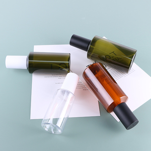 ขวดพลา<span class=keywords><strong>ส</strong></span>ติก PET <span class=keywords><strong>ส</strong></span>ีเขียวอำพันแบบ<span class=keywords><strong>ด้าน</strong></span><span class=keywords><strong>ส</strong></span>ำหรับผลิตภัณฑ์บำรุงผิว พร้อมหัวปั๊ม<span class=keywords><strong>ส</strong></span><span class=keywords><strong>เปร</strong></span><span class=keywords><strong>ย์</strong></span>แบบละเอียด ฝาปิดสีดำขาว <span class=keywords><strong>ส</strong></span>ำหรับบรรจุภัณฑ์เครื่อง<span class=keywords><strong>ส</strong></span>ำอาง - Product Image 4