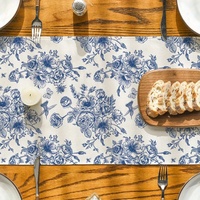 Chemin de table simple de haute qualité décoration de table à la mode personnalisée en gros