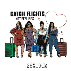 ใหม่ชุดเด็กผู้หญิงสีดำเดินทางพร้อมกดพิมพ์ลายรีดติดด้วยความร้อนดีไซน์แบบรีดติดสติกเกอร์ - Product Image 6