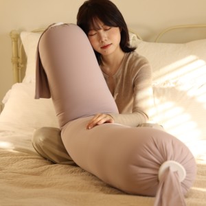 Oreillers de grossesse ajustables et amovibles Oeko-Tex pour dormir, oreiller de maternité hypoallergénique et rafraîchissant - Product Image 3