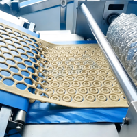 Ligne de production automatique de biscuits de qualité industrielle pour boulangerie, nouvelle conception spéciale pour les biscuits aux pommes de terre, excellente