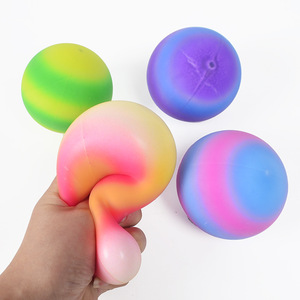2025 Top Selling Decompression <b>Squeeze</b> <b>Ball</b> Colorful Rebound Relief Toy for Adults Kids Anti-Stress <b>Ball</b> for Stress Relief - Product Image 5
